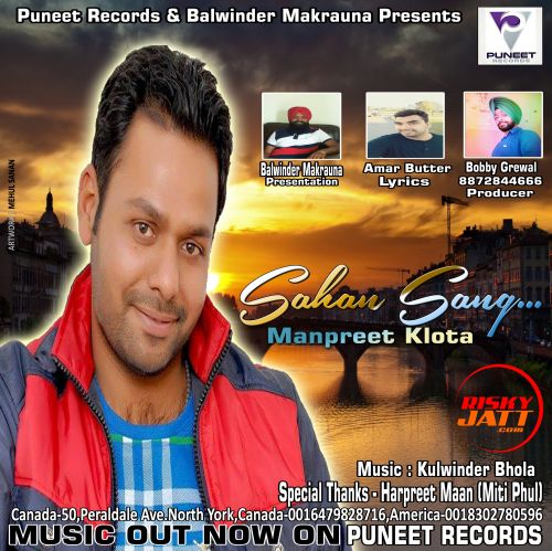 Sahan Sang Manpreet Klota