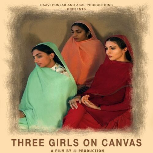 Three Girls On Canvas Harf kaur